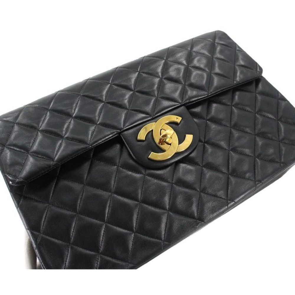 Chanel Timeless Black Leather Shopper Bag (Pre-Owned) - Picture 5 of 10